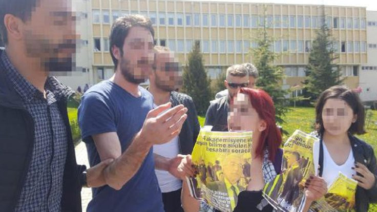 Osmangazi'de bildiri dağıtan 3 öğrenci gözaltına alındı