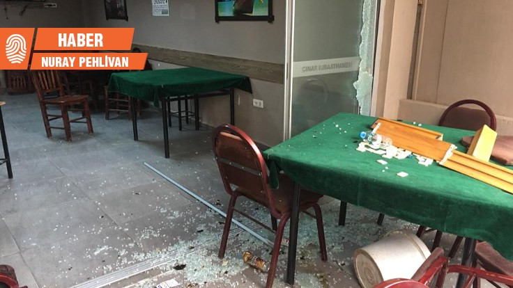 Stada alınmayan Bucaspor taraftarları kıraathaneye saldırdı