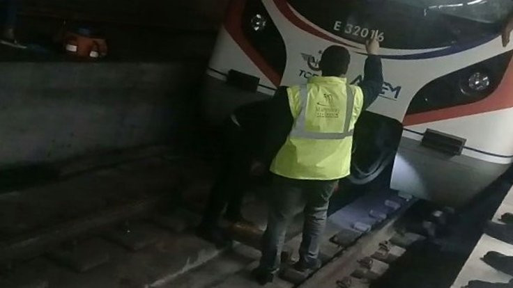 Marmaray'a düşen yolcu öldü