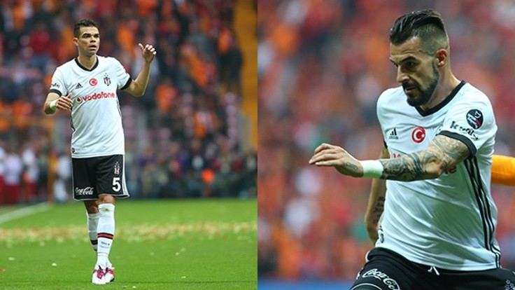 Beşiktaş'ta Negredo ve Pepe sezonu kapattı