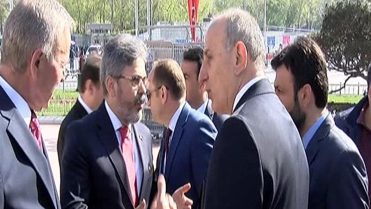 Taksim'deki törende 'formalite' tartışması