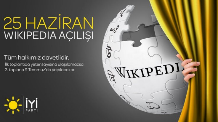 Wikipedia açılışına davet