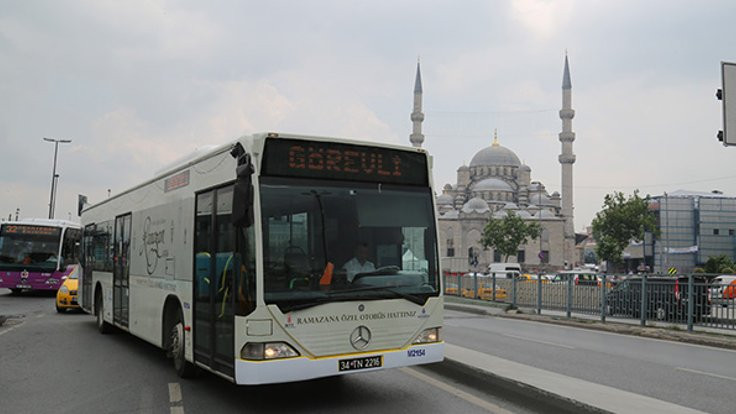 İstanbul'da Ramazan'a özel otobüs seferleri