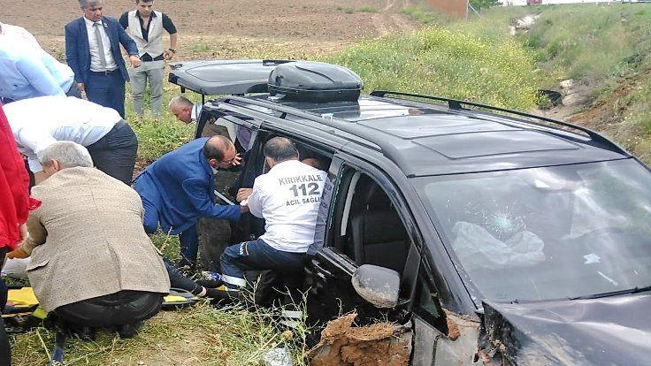 İYİ Partililer kaza geçirdi: 7 yaralı