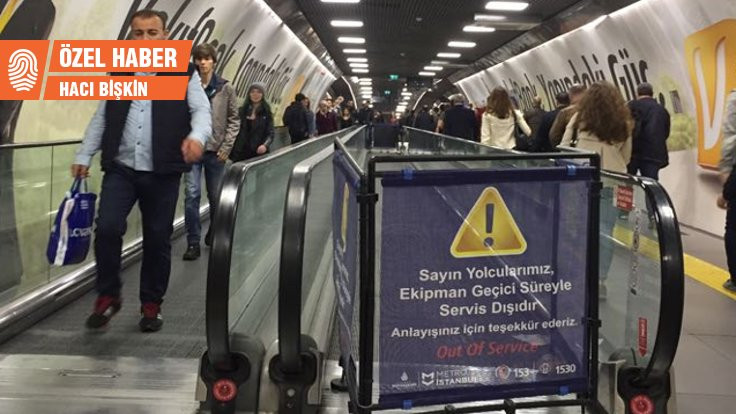 Metro merdivenleri neden hep bozuk?
