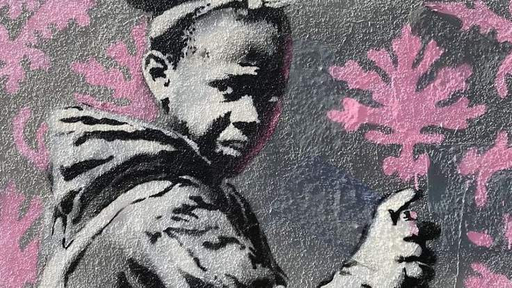 Banksy Paris'te ilk kez görüldü - Sayfa 1