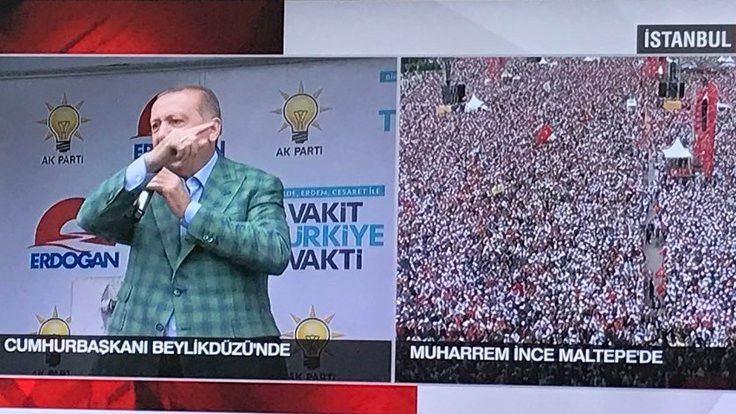 Cumhur İttifakı'nın adayı Recep Tayyip Erdoğan: 5 milyon kişi dediler, 500 kişi yok