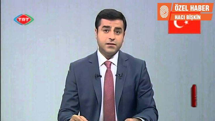TRT, Demirtaş'ın seçim konuşmasını çekti