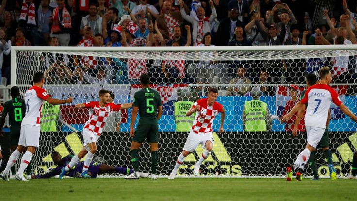 Hırvatistan, Nijerya'yı mağlup etti