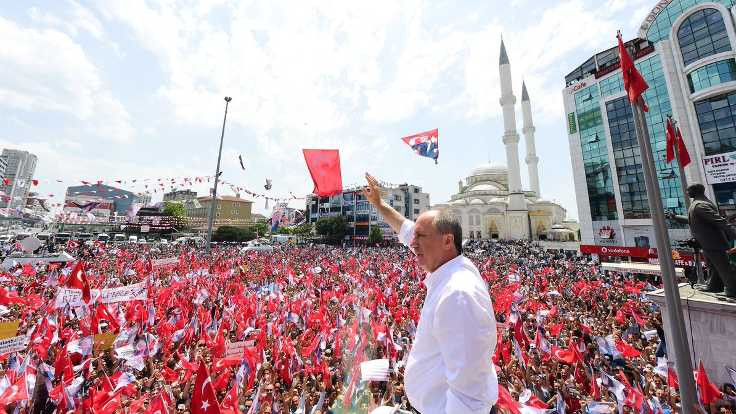 İnce: Erdoğan beyaz Türk, ben zenci