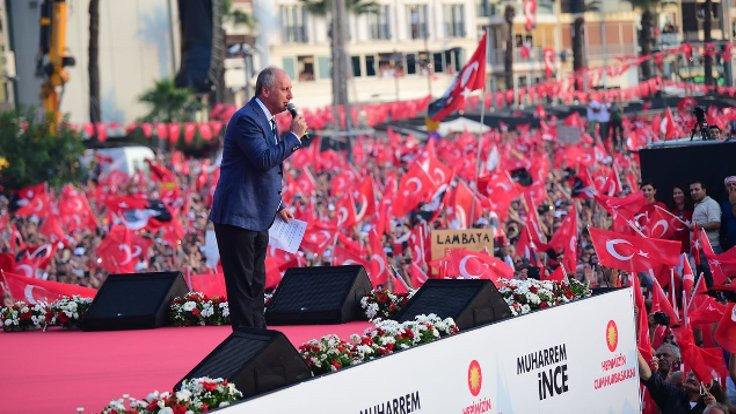 İnce'den Erdoğan'a: İstersen İstanbul mitingini iptal ederim