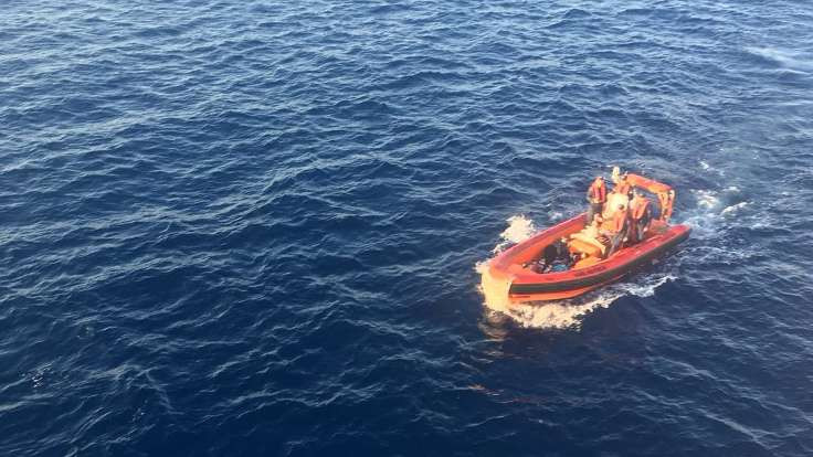 Batan teknede 5 çocukları öldü