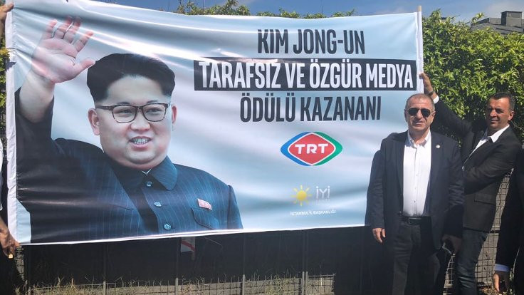 İYİ Parti'den TRT'ye 'Kim Jong-un ödülü'