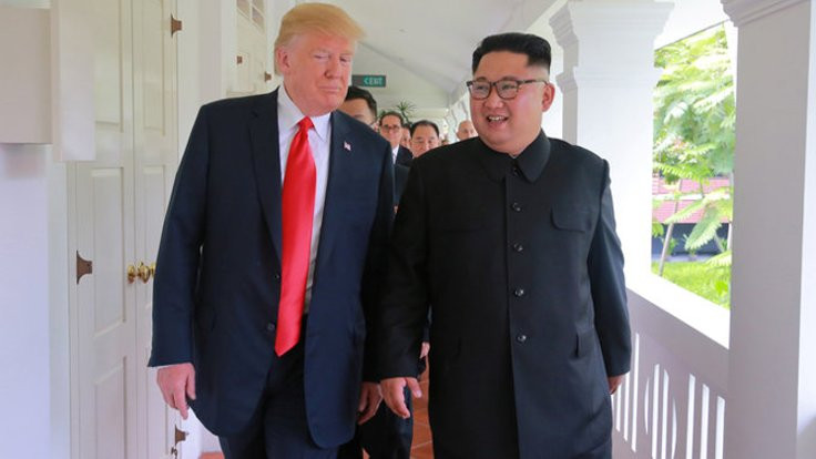 Trump, Kuzey Kore'de kendi yarattığı krizi düzeltti