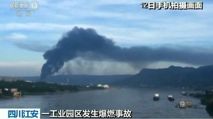 Çin'de sanayi bölgesinde patlama: 19 ölü