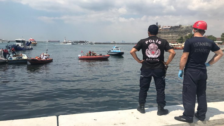 Kadıköy’de denize düşen kişi kayboldu
