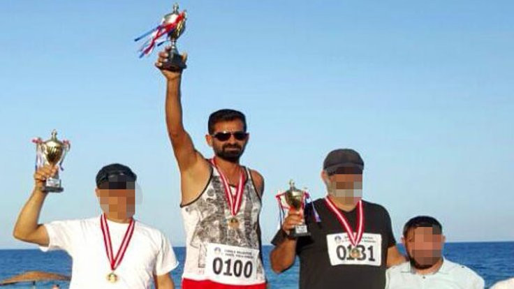Firari katil maratonda şampiyon olmuş