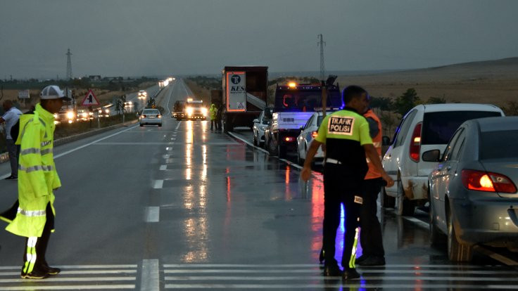 Konya'da zincirleme kaza: 17 yaralı