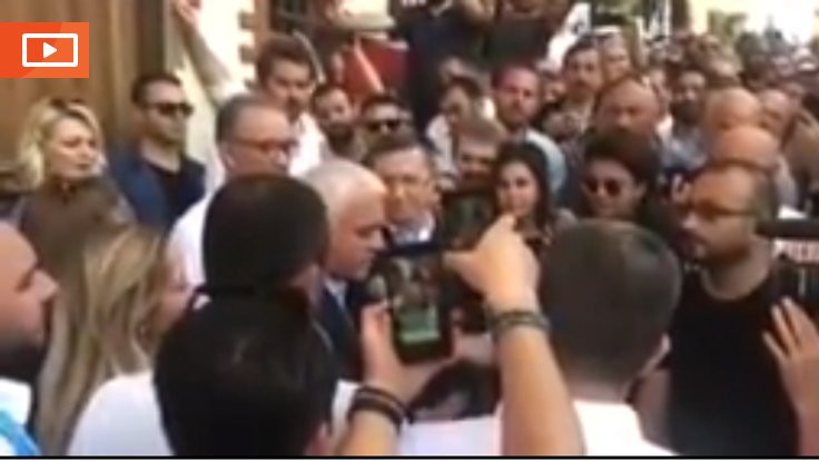 Koray Aydın'ın Akşener'in evinin önünde dili sürçtü: Sayın liderimiz Devlet Bahçeli!