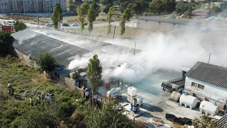 İstanbul'da fabrikada patlama
