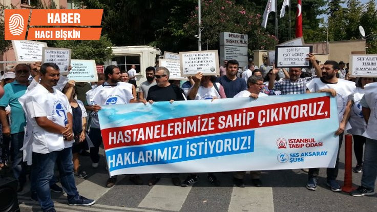 Cerrahpaşa ve İstanbul Tıp Fakültesi eylemde: Acil ödenek istiyoruz!