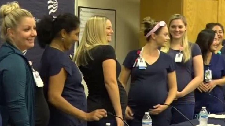 Sağlık merkezindeki 16 hemşire birden hamile!