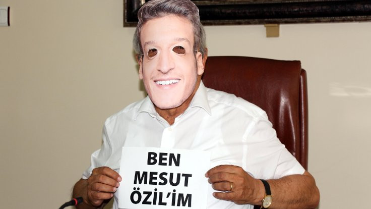 Zonguldak'ta Mesut Özil maskesi ile yürünecek