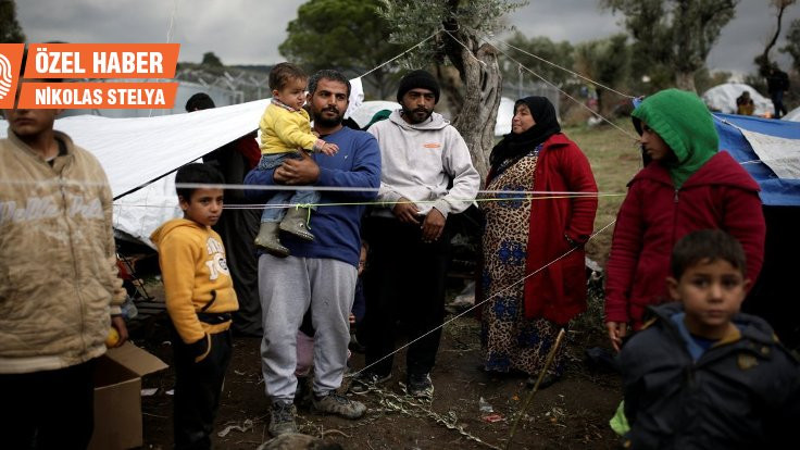 Midilli'de mülteci yolsuzluğu: 30 kişi gözaltında