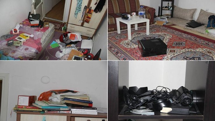 Gazeteci Demir’in evine baskın