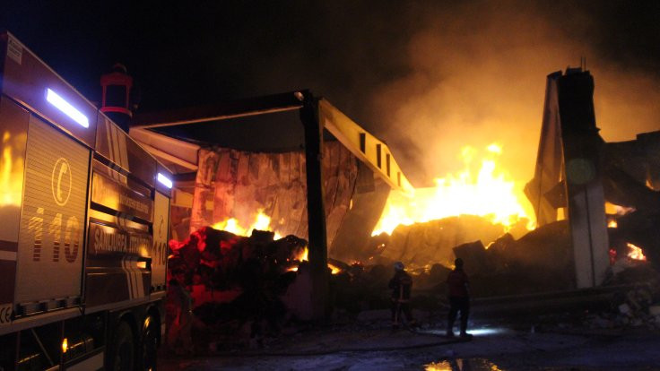 Türkiye'de 6 ayda 119 fabrika yandı