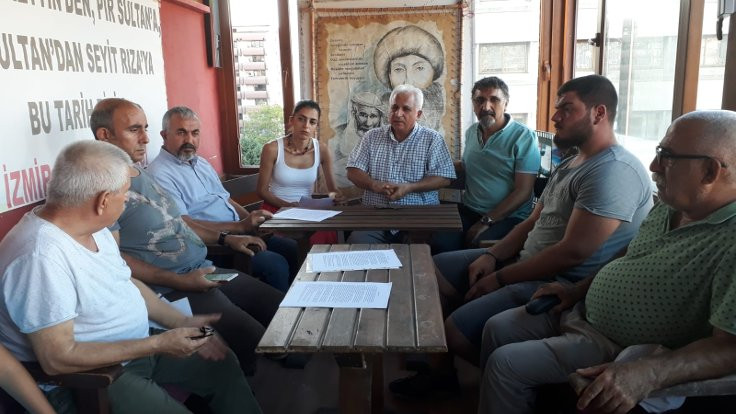 İzmir'de Dersim'deki orman yangınları için ortak inisiyatif