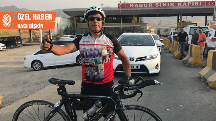 Bisikletle Edirne'den Habur'a: İnsan gözüyle görmediğine inanmamalı