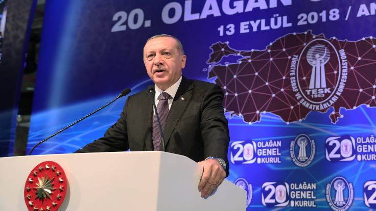 Erdoğan duyurdu, başlamamış bütün projeler askıya alındı