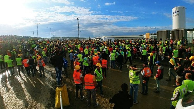 Üçüncü havalimanında işçilerin direnişi sürüyor