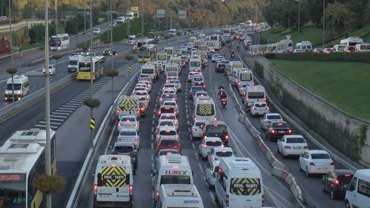 İstanbul'da ikinci yarıyıl trafiği