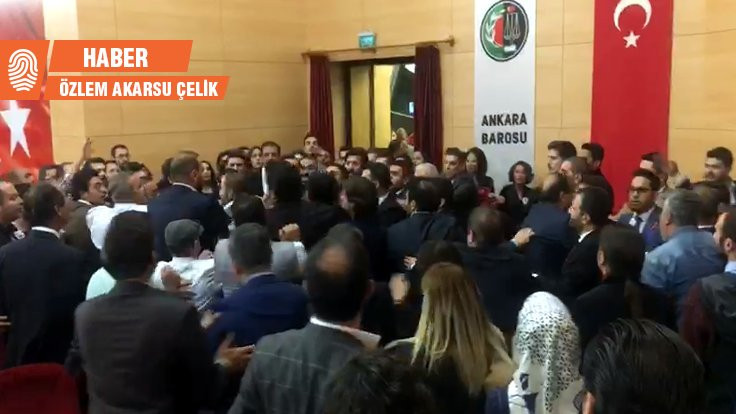 Ankara Barosu seçimlerinde saldırı