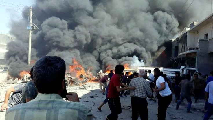 Azez'de patlama: 5 kişi yaşamını yitirdi