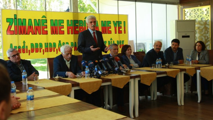 9 partiden ‘Kürtçe konuşalım’ kampanyası