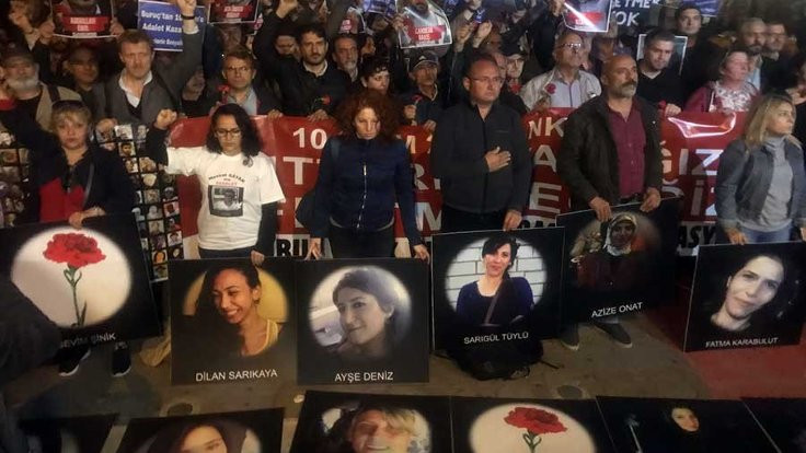 Kadıköy'de 10 Ekim anması: Barışı kazanacağız