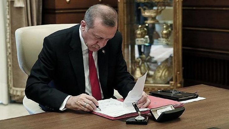 Erdoğan'dan 9 kurula 76 atama