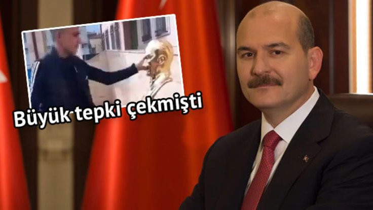 Atatürk'e hakaret videosuna gözaltı
