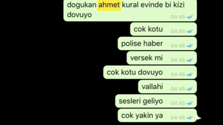 Ahmet Kural'ın komşusunun mesajları soruşturma dosyasına girdi