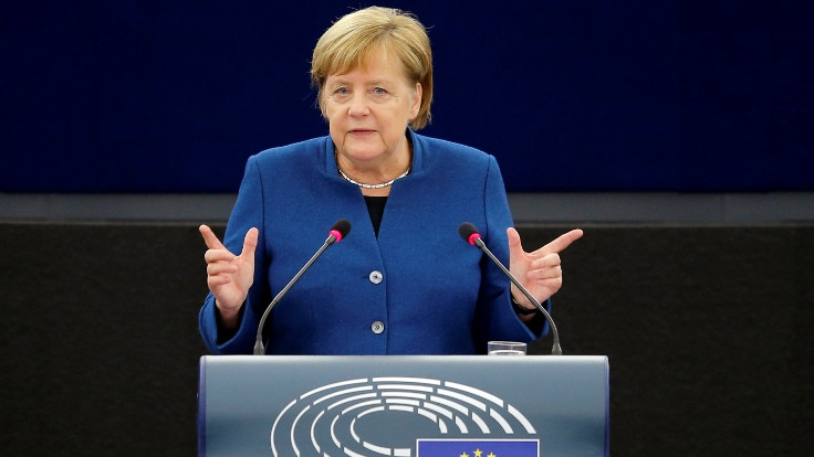 Merkel'den 'Avrupa ordusu'na destek