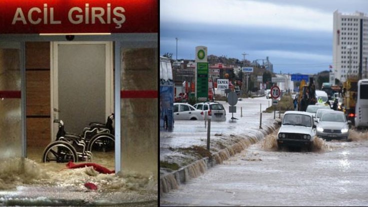 Edirne'de sel: 1 kişi öldü