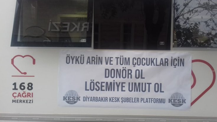 Diyarbakır KESK'ten Öykü Arin için destek!