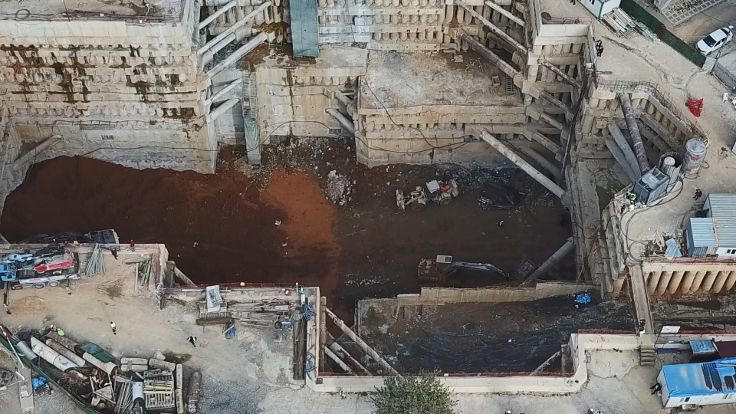 'Metro inşaatında dinamit patlatıldı' iddiası