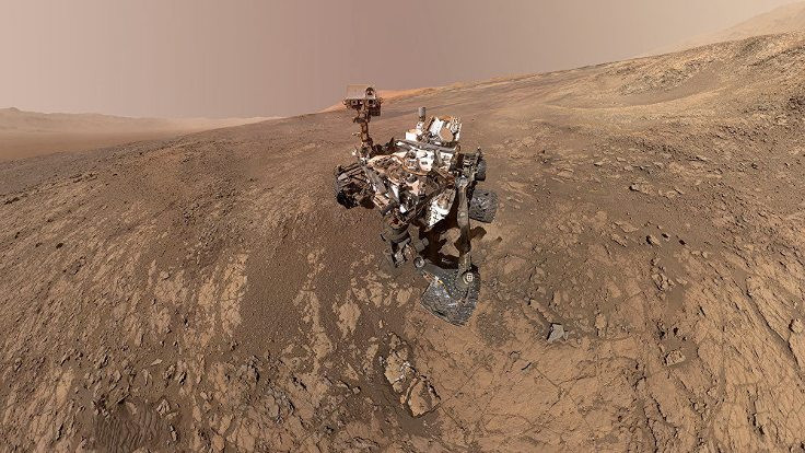 NASA'nın yeni keşif aracı Mars'a iniyor