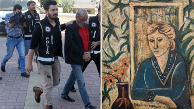 Antalya'da 12 milyon dolarlık 'Matisse' yakalandı
