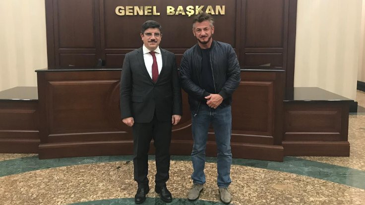 Sean Penn, Yasin Aktay'ı ziyaret etti