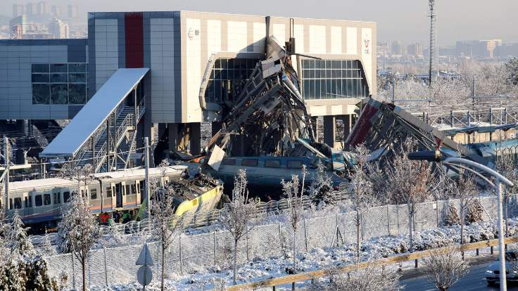 Ankara tren kazası hattında ihale dünüre verilmiş